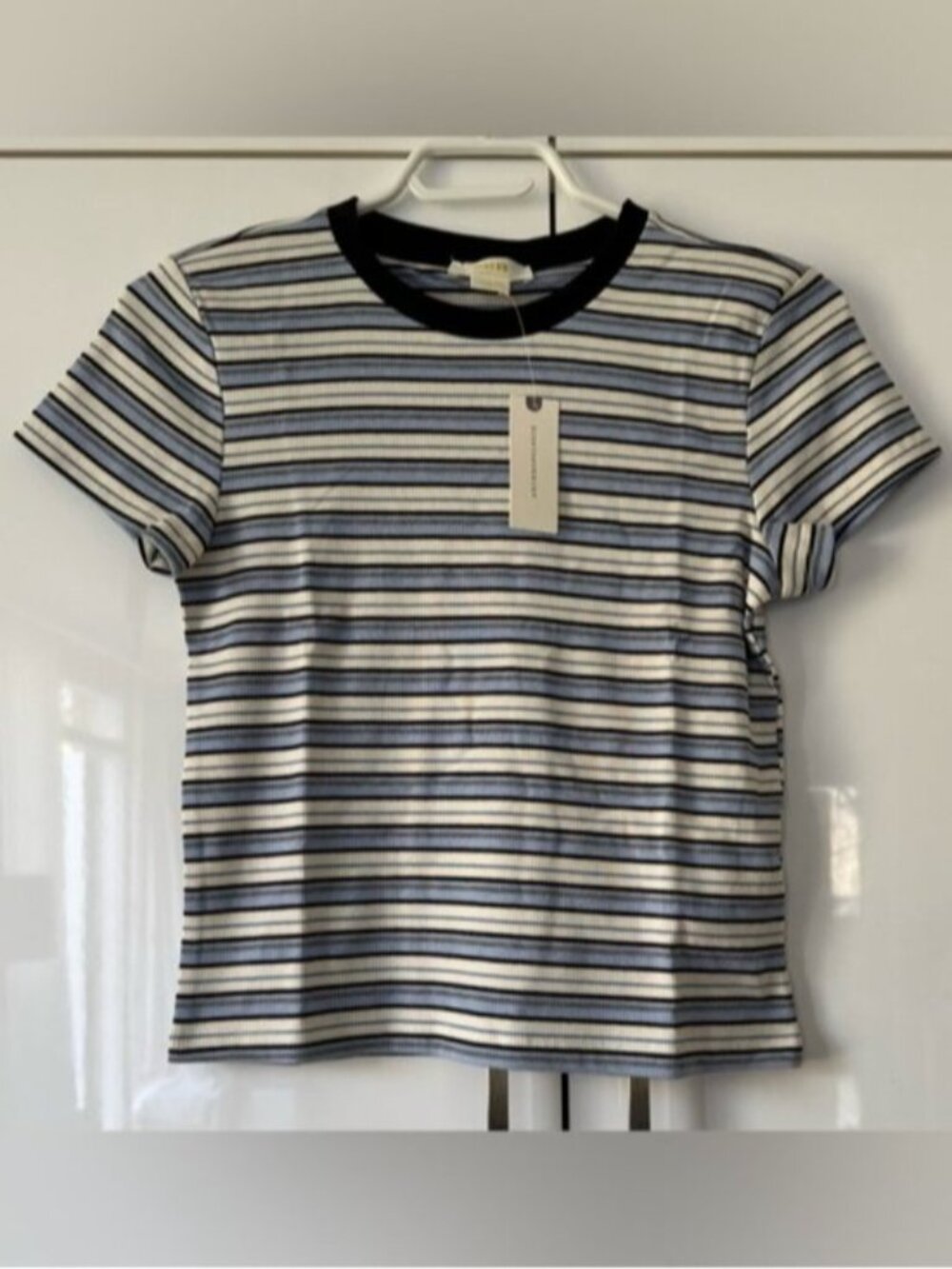 NWT Size S - Anthropologie Retro Stripe Baby Tee by Maeve (NWT US$ 48) - Picture 7 of 16